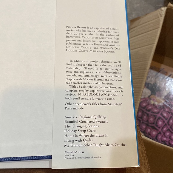 40 Fabulous Afghans by Patricia Bevans - Picture 5 of 8